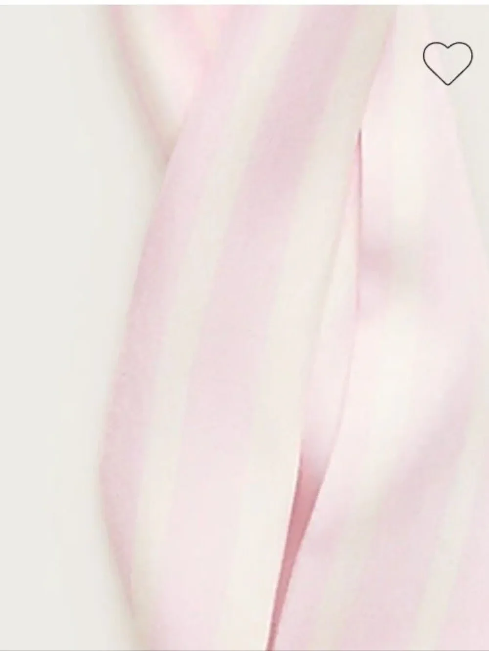 NWT J Crew Silk Scarf Pastel Pink W Stripes